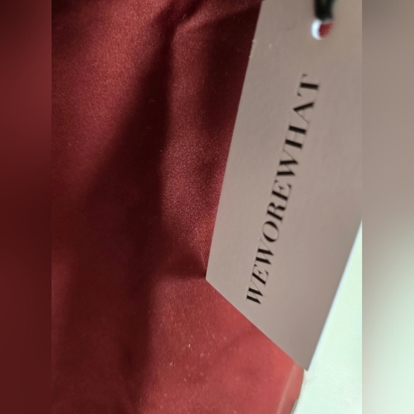 NWT! WeWoreWhat, Strapless Mini Dress, Brown- MSRP $138 - Picture 12 of 12